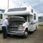 Buying a used RV - check under the hood