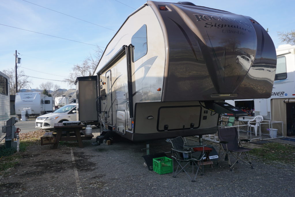 RV Park Reviews Arrived at Pacific Border Crossing Roaming RV